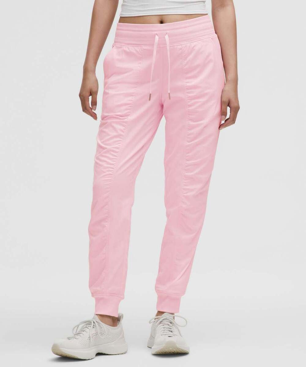 Lululemon Dance Studio Mid-Rise Jogger Pink Organza Size 4